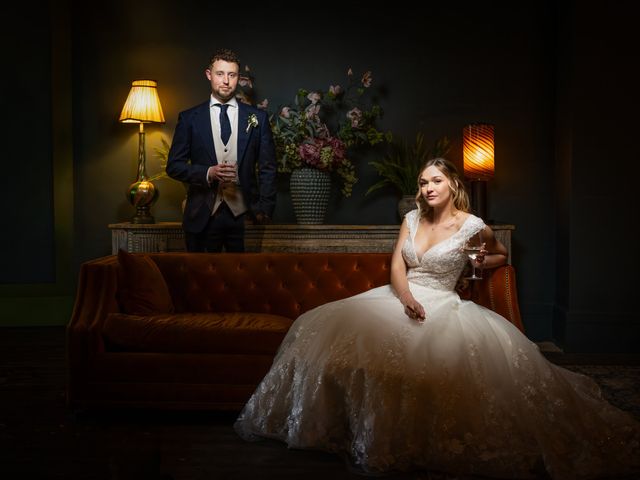 Dave and Kim's Wedding in Spennymoor, Durham 46