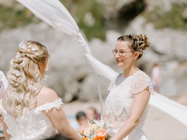 Rachel and Megan&apos;s Wedding in Newquay, Cornwall 35