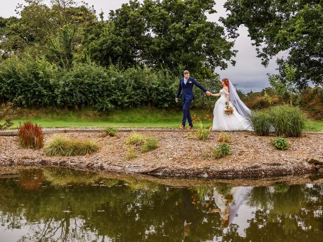 James and Jessica&apos;s Wedding in Launceston, Cornwall 49