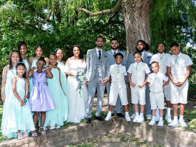 Jerome and Storme's Wedding in Croydon, South West London 229