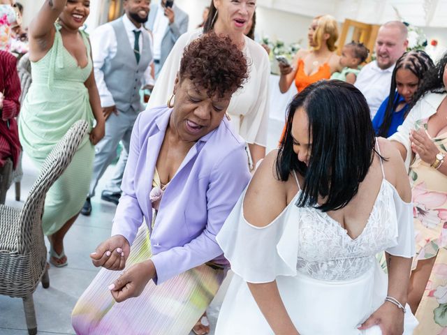 Jerome and Storme's Wedding in Croydon, South West London 381