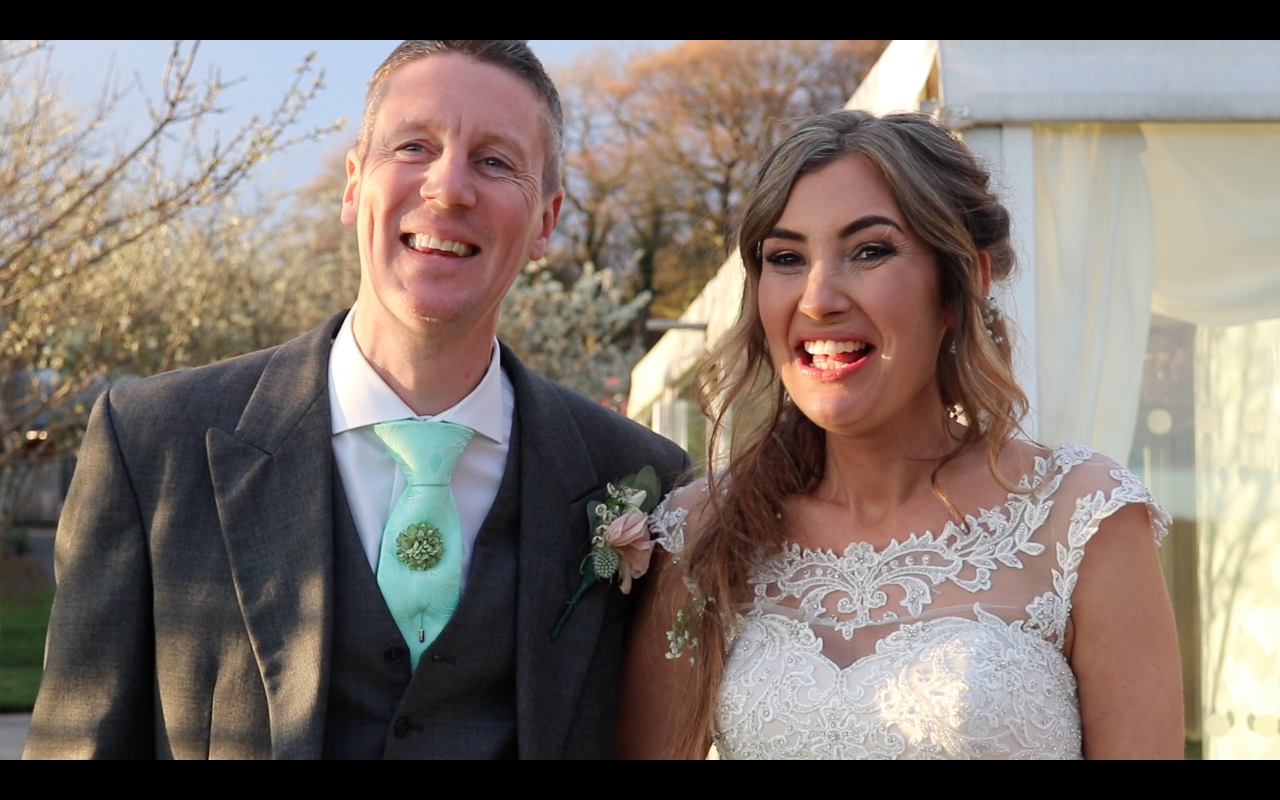 Bryony and David's Wedding in Beamish, Durham