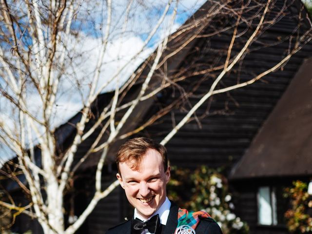 Groom and Bride&apos;s Wedding in Royston, Cambridgeshire 11