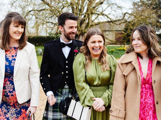 Groom and Bride&apos;s Wedding in Royston, Cambridgeshire 32