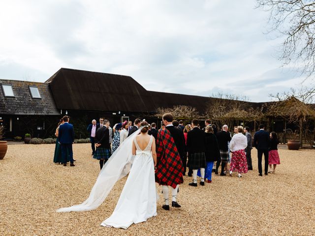 Groom and Bride&apos;s Wedding in Royston, Cambridgeshire 36