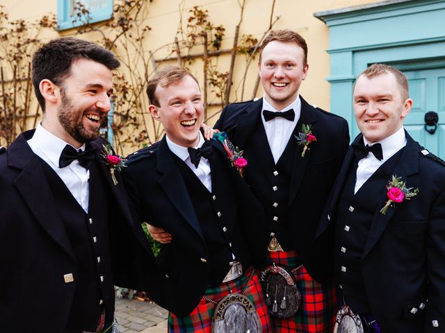 Groom and Bride&apos;s Wedding in Royston, Cambridgeshire 42