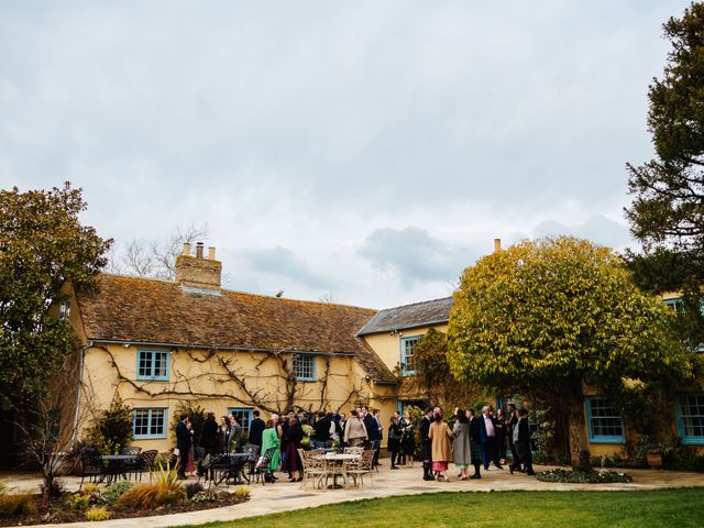 Groom and Bride&apos;s Wedding in Royston, Cambridgeshire 44