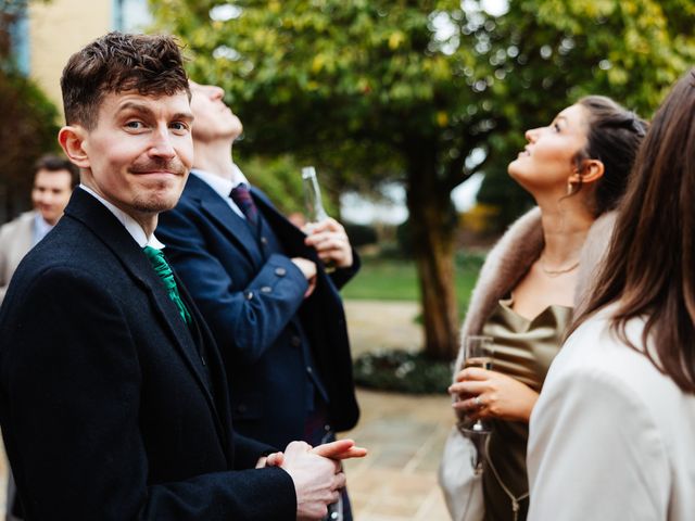 Groom and Bride&apos;s Wedding in Royston, Cambridgeshire 45