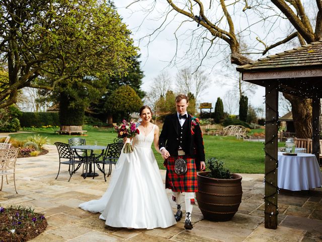 Groom and Bride&apos;s Wedding in Royston, Cambridgeshire 52