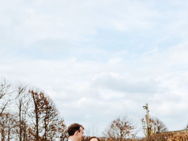 Groom and Bride&apos;s Wedding in Royston, Cambridgeshire 60