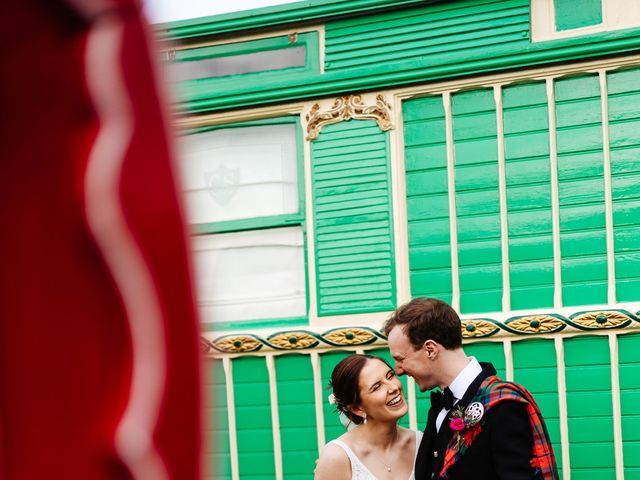 Groom and Bride&apos;s Wedding in Royston, Cambridgeshire 63