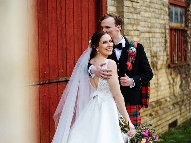 Groom and Bride&apos;s Wedding in Royston, Cambridgeshire 64