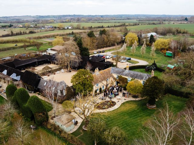 Groom and Bride&apos;s Wedding in Royston, Cambridgeshire 68