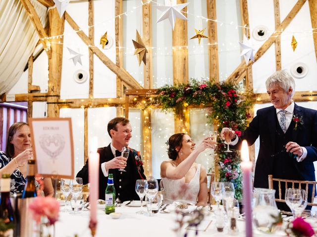 Groom and Bride&apos;s Wedding in Royston, Cambridgeshire 70