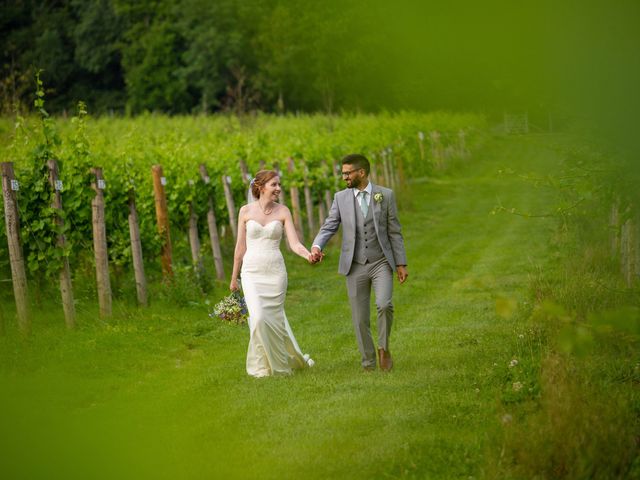 Hannah and Zac&apos;s Wedding in Blagdon, Somerset 17