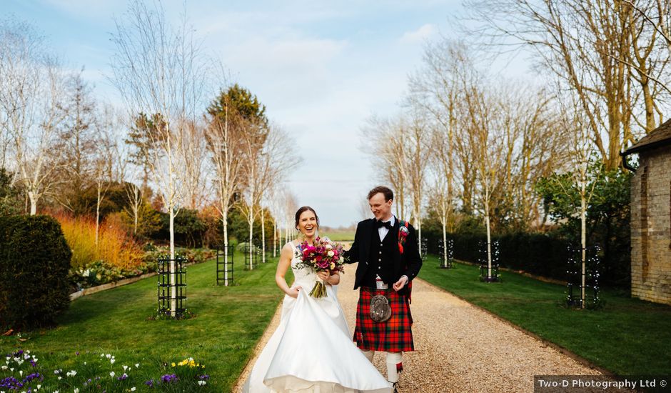 Groom and Bride's Wedding in Royston, Cambridgeshire