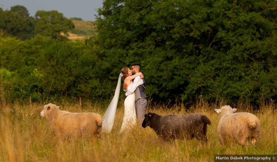 Hannah and Zac's Wedding in Blagdon, Somerset