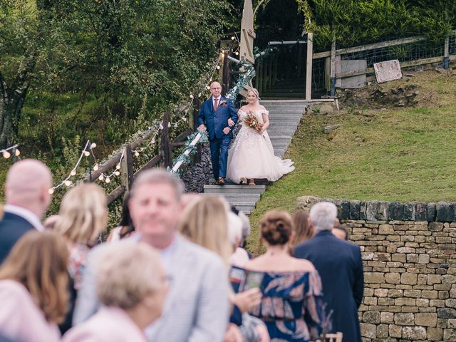 Pete and Helen's Wedding in Delph, Greater Manchester 7