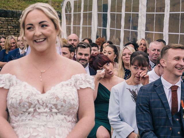 Pete and Helen's Wedding in Delph, Greater Manchester 8