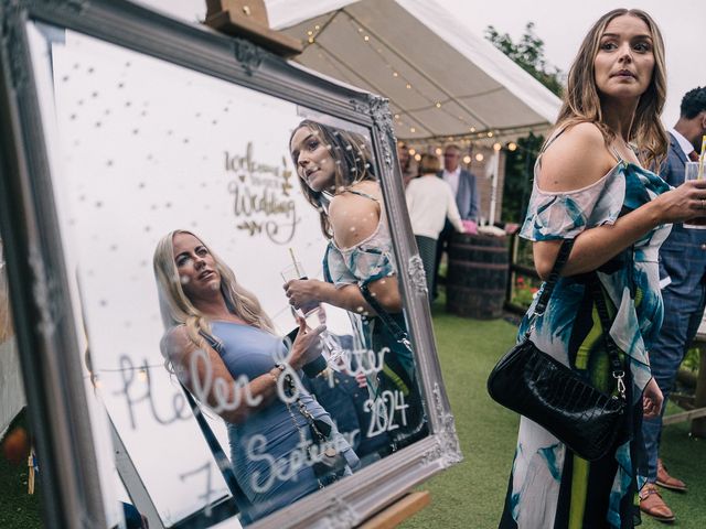 Pete and Helen's Wedding in Delph, Greater Manchester 11