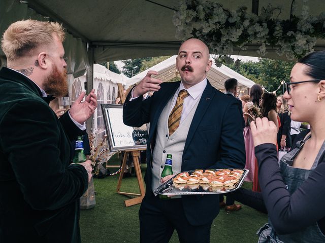 Pete and Helen's Wedding in Delph, Greater Manchester 20