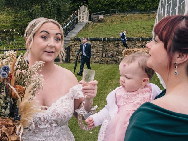 Pete and Helen's Wedding in Delph, Greater Manchester 21