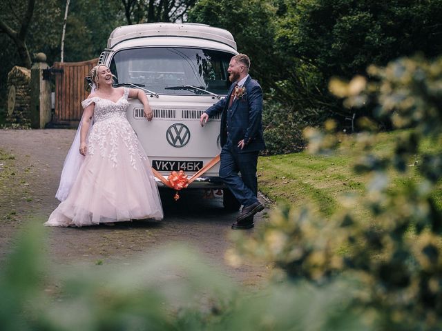 Pete and Helen's Wedding in Delph, Greater Manchester 1