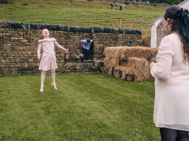 Pete and Helen's Wedding in Delph, Greater Manchester 28