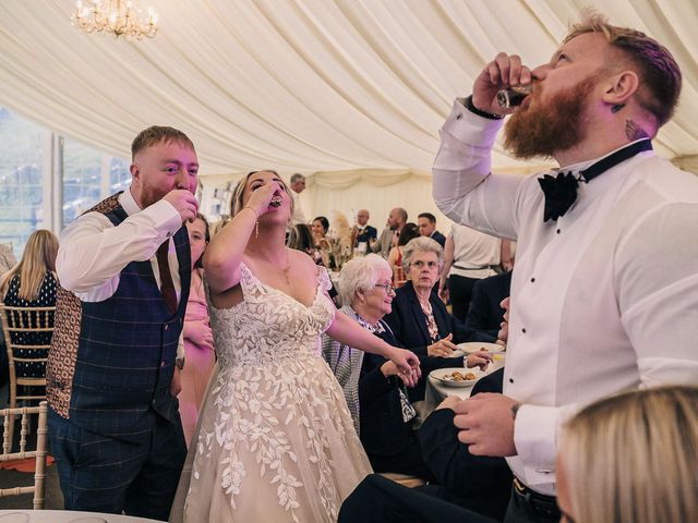 Pete and Helen's Wedding in Delph, Greater Manchester 31