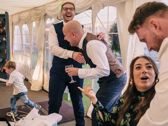 Pete and Helen's Wedding in Delph, Greater Manchester 34