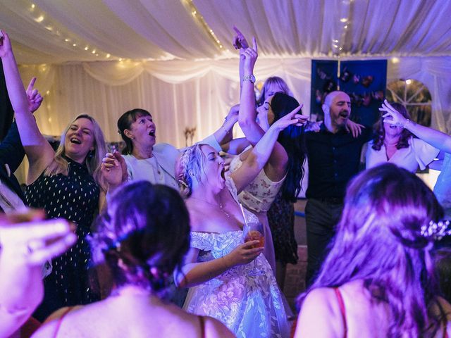 Pete and Helen's Wedding in Delph, Greater Manchester 50