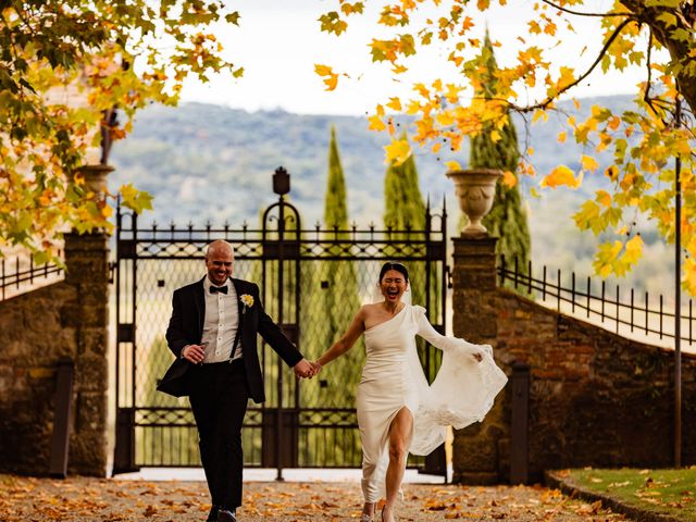 Nick and Yunna's Wedding in Tuscany, Tuscany 42