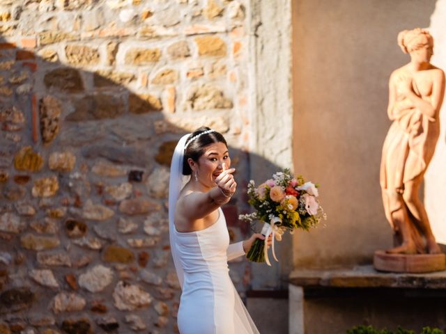 Nick and Yunna's Wedding in Tuscany, Tuscany 68