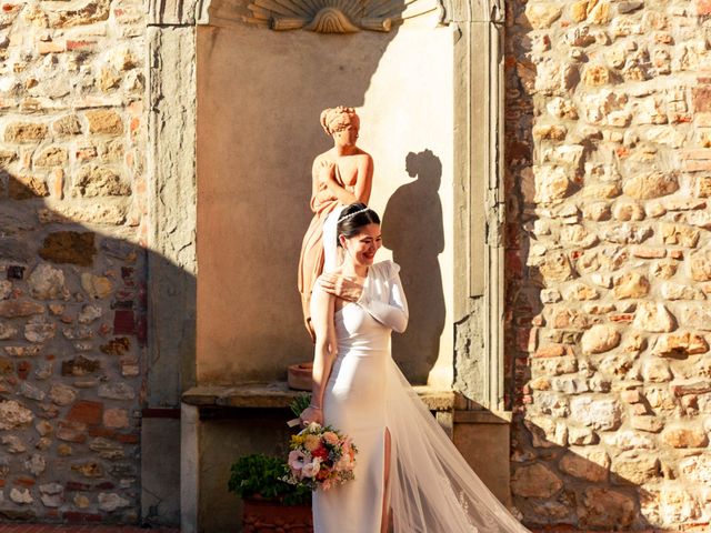 Nick and Yunna's Wedding in Tuscany, Tuscany 69