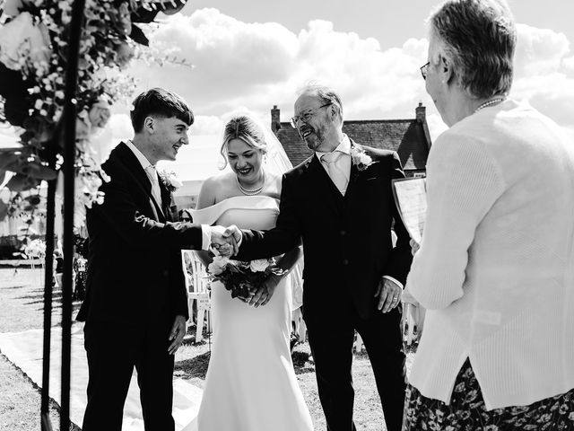 Iain and Lily's Wedding in Daventry, Northamptonshire 3