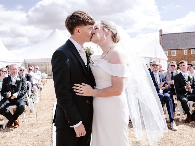 Iain and Lily's Wedding in Daventry, Northamptonshire 4
