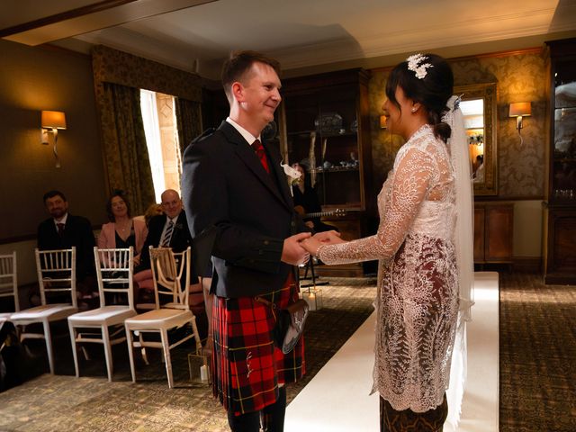 Ryan and Yovita's Wedding in Oldmeldrum, Aberdeen &amp; Deeside 18
