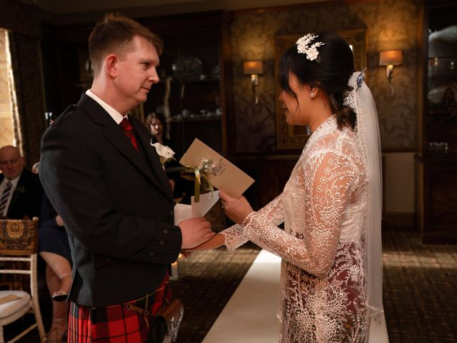 Ryan and Yovita's Wedding in Oldmeldrum, Aberdeen &amp; Deeside 19