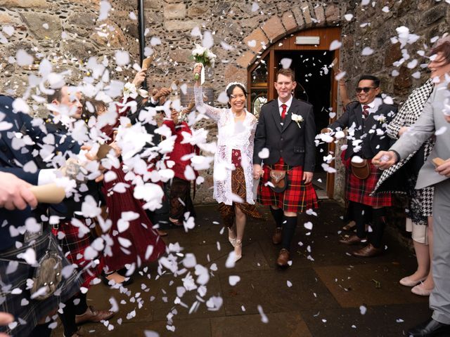 Ryan and Yovita's Wedding in Oldmeldrum, Aberdeen &amp; Deeside 26