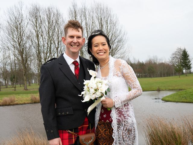 Ryan and Yovita's Wedding in Oldmeldrum, Aberdeen &amp; Deeside 29