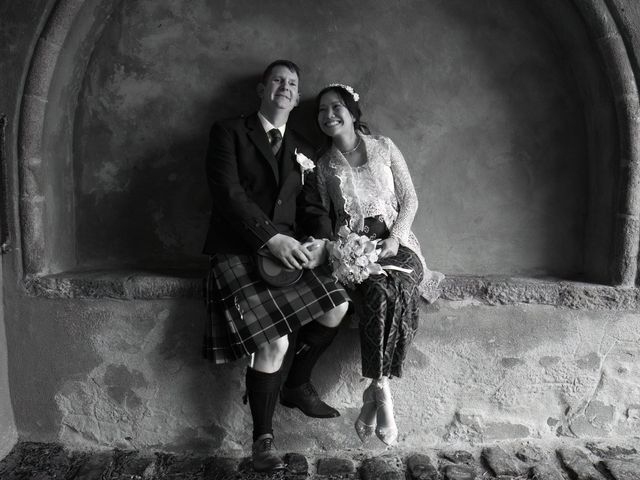 Ryan and Yovita's Wedding in Oldmeldrum, Aberdeen &amp; Deeside 33