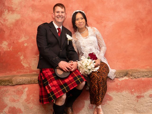 Ryan and Yovita's Wedding in Oldmeldrum, Aberdeen &amp; Deeside 34