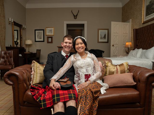 Ryan and Yovita's Wedding in Oldmeldrum, Aberdeen &amp; Deeside 35
