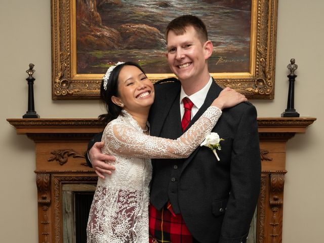 Ryan and Yovita's Wedding in Oldmeldrum, Aberdeen &amp; Deeside 38
