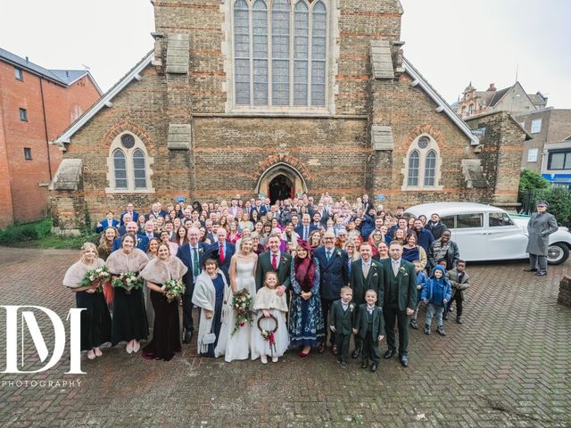 Matt and Beth's Wedding in Cooling, Kent 2