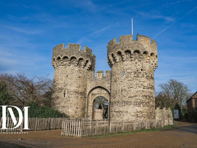 Matt and Beth's Wedding in Cooling, Kent 10