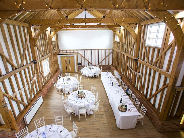 Ben and Charlotte's Wedding in Buntingford, Hertfordshire 32