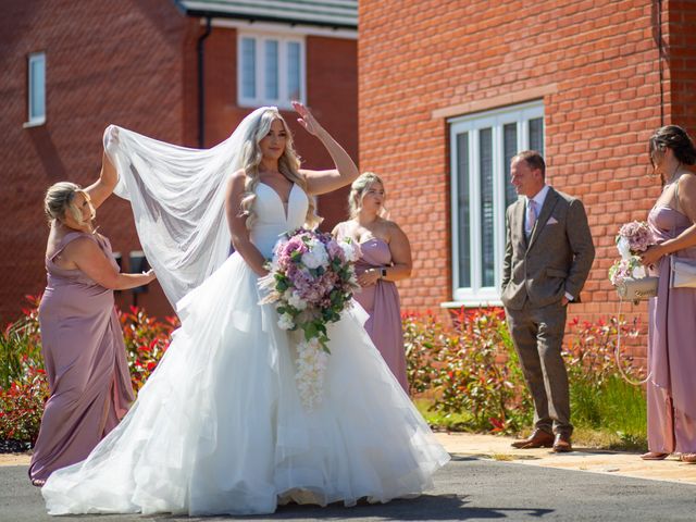 Aaron and Abbie&apos;s Wedding in Market Bosworth, Warwickshire 8