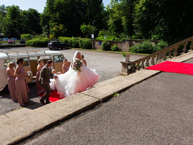 Aaron and Abbie&apos;s Wedding in Market Bosworth, Warwickshire 9