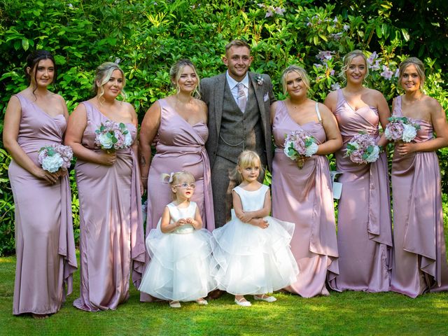 Aaron and Abbie&apos;s Wedding in Market Bosworth, Warwickshire 12